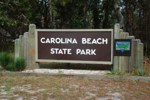 Carolina Beach State Park Entrance 