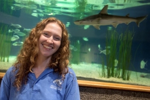 Emily is an Aquarist at the NC Aquarium at Fort Fisher